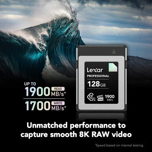 Lexar Professional CFexpress Type B Memory Card (DIAMOND Series) - 128GB (2-Pack) at PROCAM | procam.com