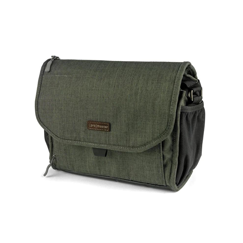 ProMaster Blue Ridge 2.0 Shoulder Bag - Large (5.8L Green) at PROCAM | procam.com