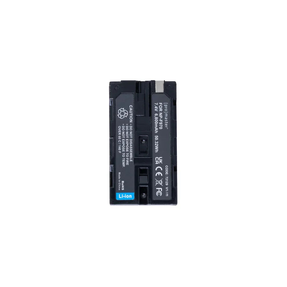 ProMaster NP-F970 Li-ion Battery for Sony with USB-C Charging at PROCAM | procam.com