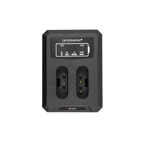 ProMaster Dually USB Charger for Sony NP-BX1 at PROCAM | procam.com