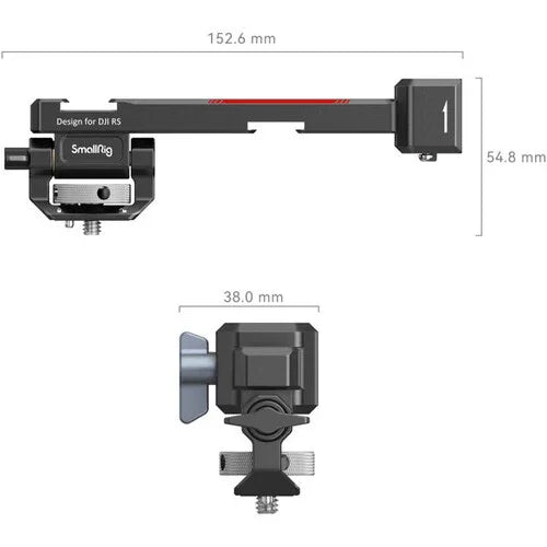 SmallRig Monitor Mount with NATO Clamp for Select DJI RS Series Gimbals at PROCAM | procam.com