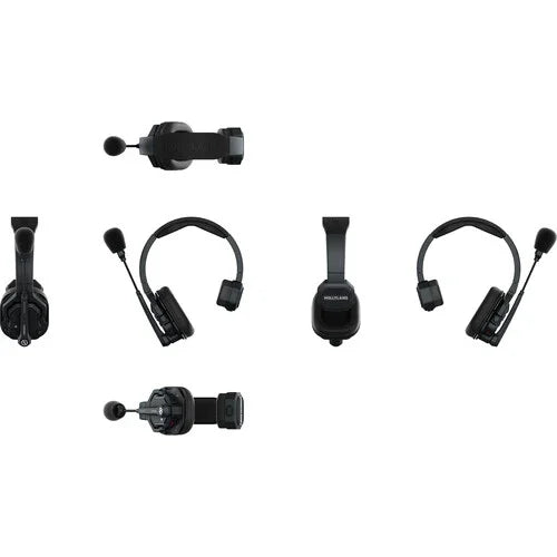 Hollyland Solidcom SE Global 5S 5-Person Full-Duplex Single-Ear Noise-Canceling Headset Intercom System (2.4 GHz) at PROCAM | procam.com