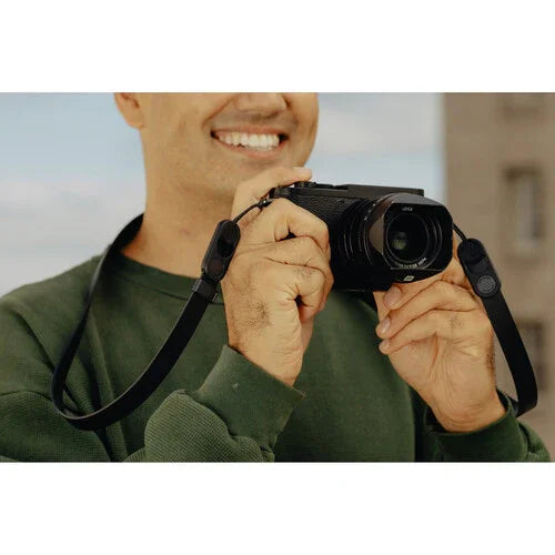 Peak Design Form Leather Camera Strap Long (Black, 52.6") at PROCAM | procam.com