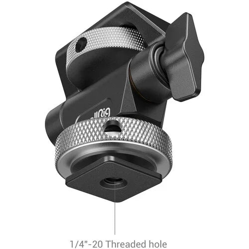 SmallRig Swivel and Tilt Adjustable Monitor Mount with Cold Shoe Mount at PROCAM | procam.com