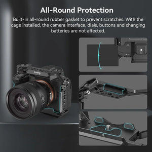 SmallRig Full Cage for Sony Alpha 7R V / Alpha 7 IV / Alpha 7S III / Alpha 1 / Alpha 7R IV at PROCAM | procam.com