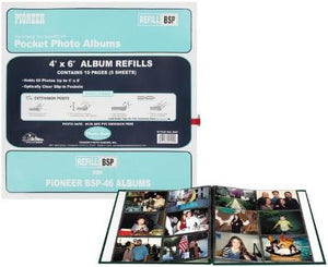 Pioneer BSP Refill Pages for the BSP-46 Photo Album (Pack of 5) at PROCAM | procam.com