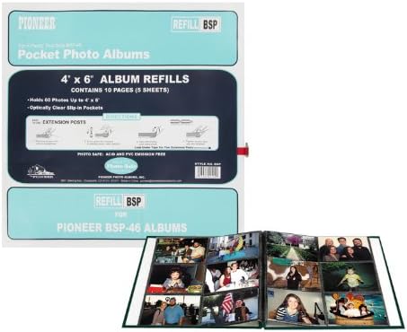 Pioneer BSP Refill Pages for the BSP-46 Photo Album (Pack of 5)