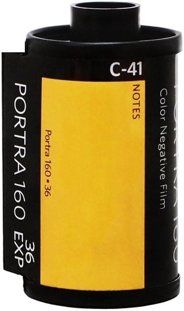 Kodak Professional Portra 160 Color Negative Film (35mm Roll Film, 36 Exposures)  - Single Roll