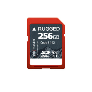 ProMaster Rugged SD Memory Card - UHS-I V30 - 256GB at PROCAM | procam.com