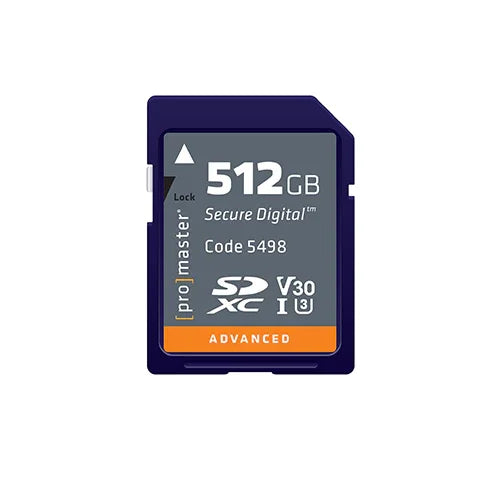 ProMaster Advanced SD Memory Card - 512GB at PROCAM | procam.com