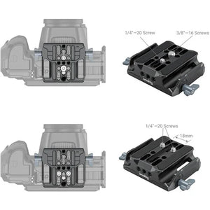 SmallRig Universal Camera Baseplate with 15mm LWS Rod Clamp at PROCAM | procam.com