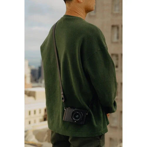 Peak Design Form Leather Camera Strap Long (Black, 52.6") at PROCAM | procam.com
