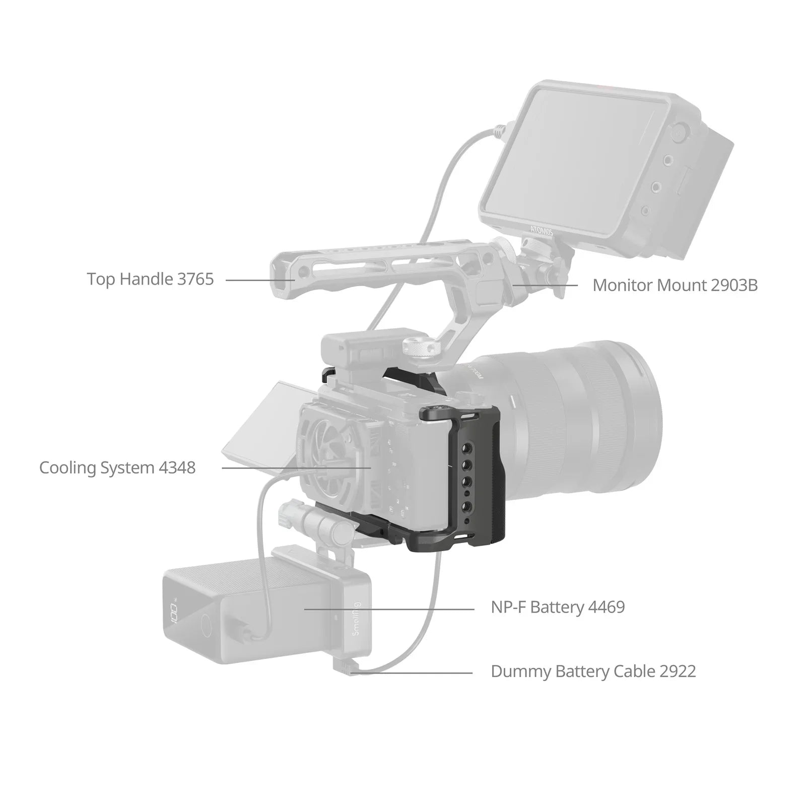 SmallRig HawkLock Quick Release Cage Kit for Sony ZV-E10 II at PROCAM | procam.com