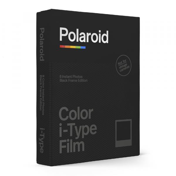 Polaroid i-Type Instant Color Film (Black Frames, 8 Exposures)