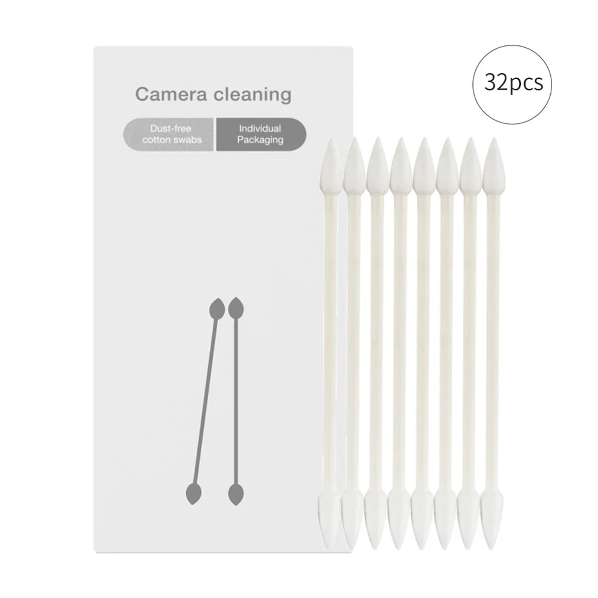 VSGO Dustless Cotton Swabs (32pcs) at PROCAM | procam.com