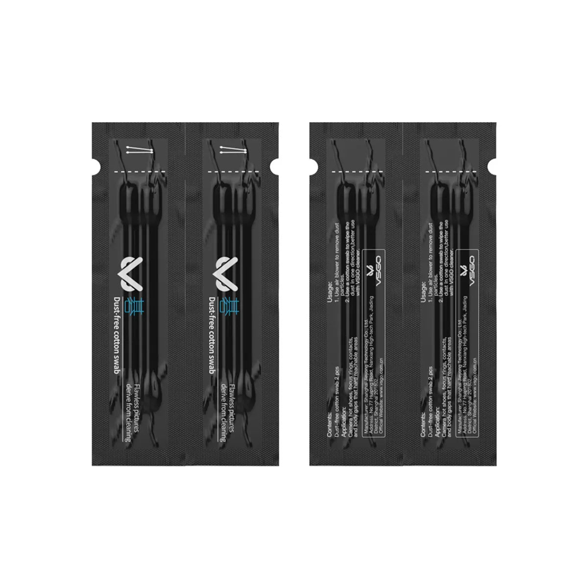VSGO Dustless Cotton Swabs (32pcs) at PROCAM | procam.com