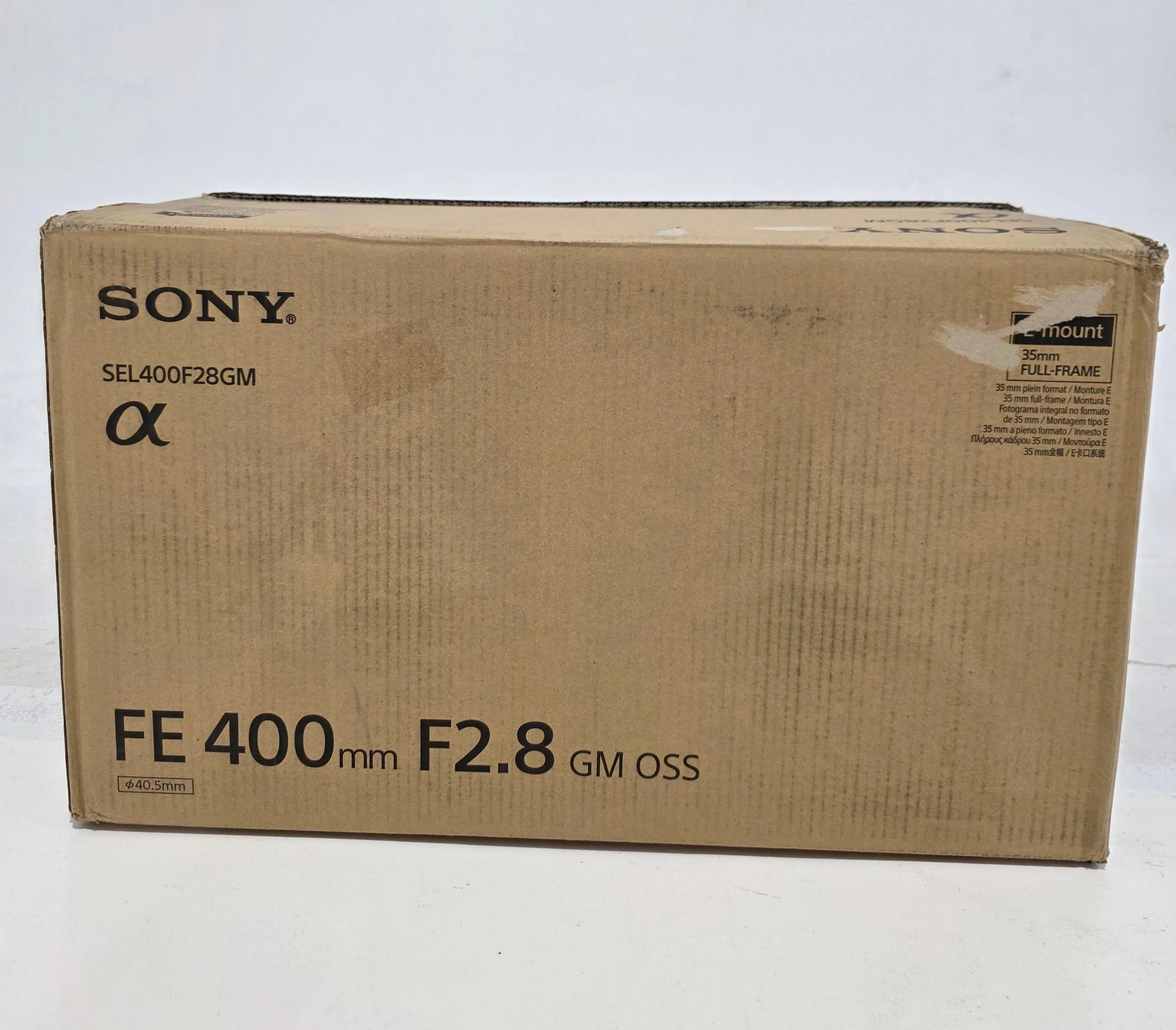 * OPEN BOX EXCELLENT * Sony FE 400mm f/2.8 GM OSS Lens at PROCAM | procam.com