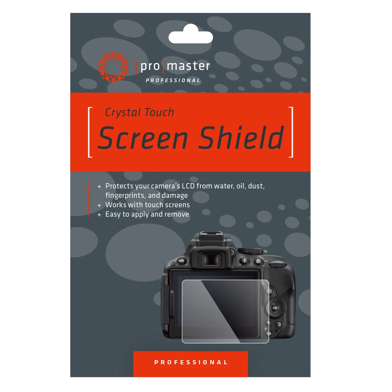 ProMaster Crystal Touch Screen Shield for Canon G7X Mark III, PowerShot V1, T8i, EOS R50, EOS R8