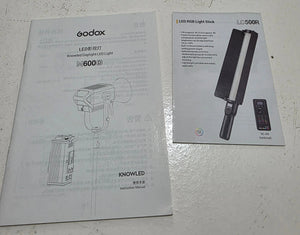 * OPEN BOX GOOD * Godox Knowled M600D Daylight LED Light at PROCAM | procam.com