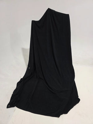 * OPEN BOX EXCELLENT * Westcott X-Drop Pro Fabric Backdrop Sweep Kit (Rich Black, 8 x 13') at PROCAM | procam.com