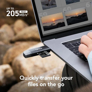 Lexar Dual-Slot USB-A/C Card Reader at PROCAM | procam.com