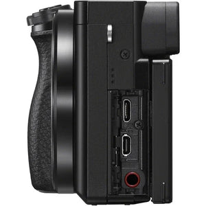 Sony a6100 Mirrorless Camera with PZ 16-50mm II and 55-210mm Lenses at PROCAM | procam.com
