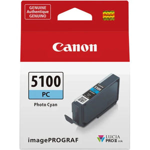 Canon PFI-5100 PC (Photo Cyan) Lucia PRO II Ink Tank for PRO-310 (14.4ml) at PROCAM | procam.com