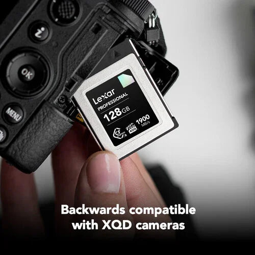 Lexar Professional CFexpress Type B Memory Card (DIAMOND Series) - 128GB (2-Pack) at PROCAM | procam.com
