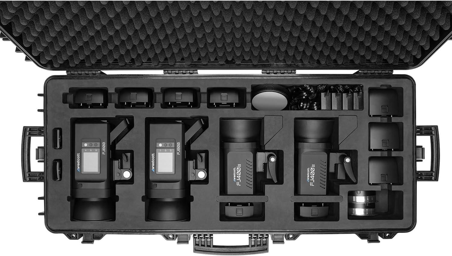 Westcott Rolling Hard Case for FJ400 & FJ800 (44x18" / 4-Strobe) at PROCAM | procam.com