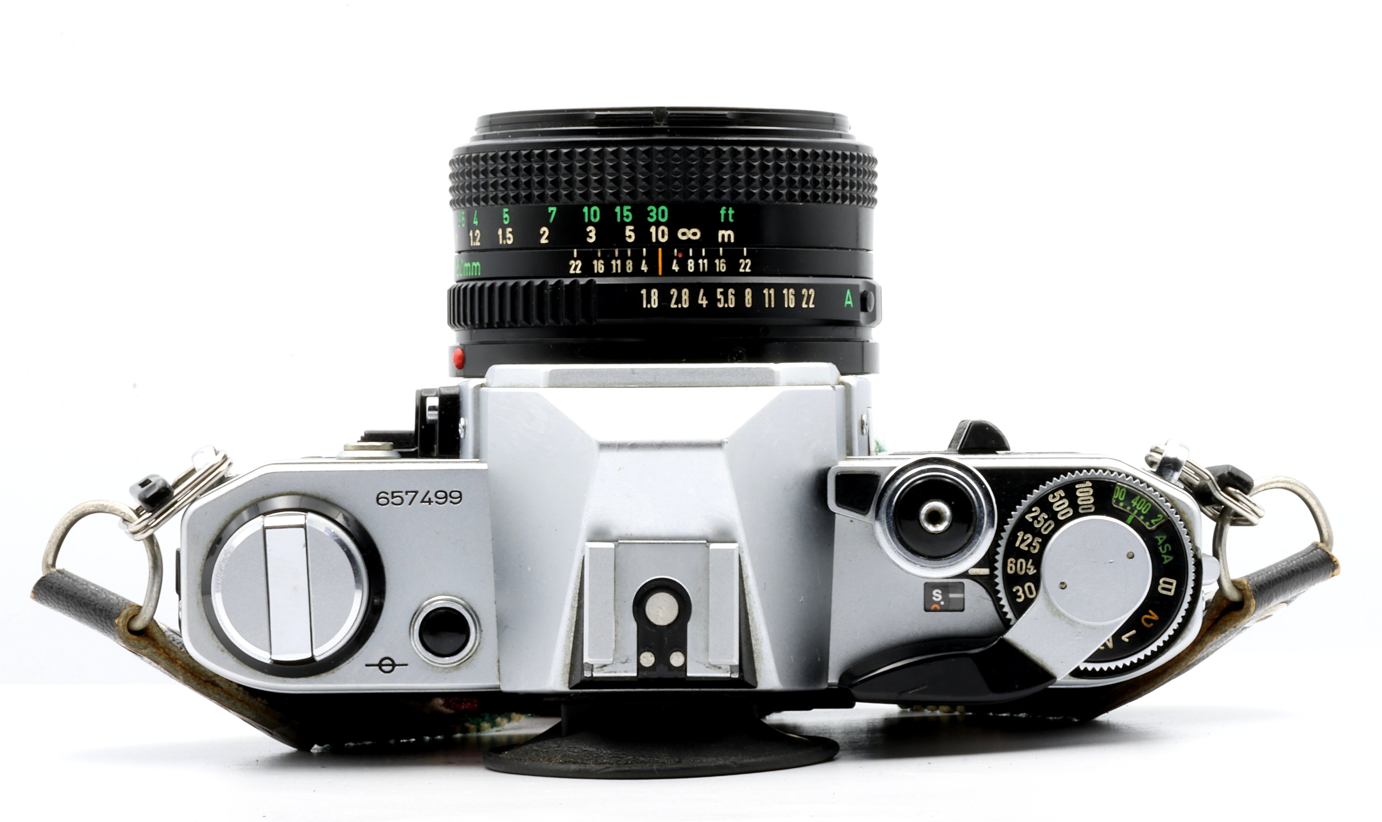 USED * Canon AE-1 35mm Film SLR with Canon FD 50mm 1.8 Lens at