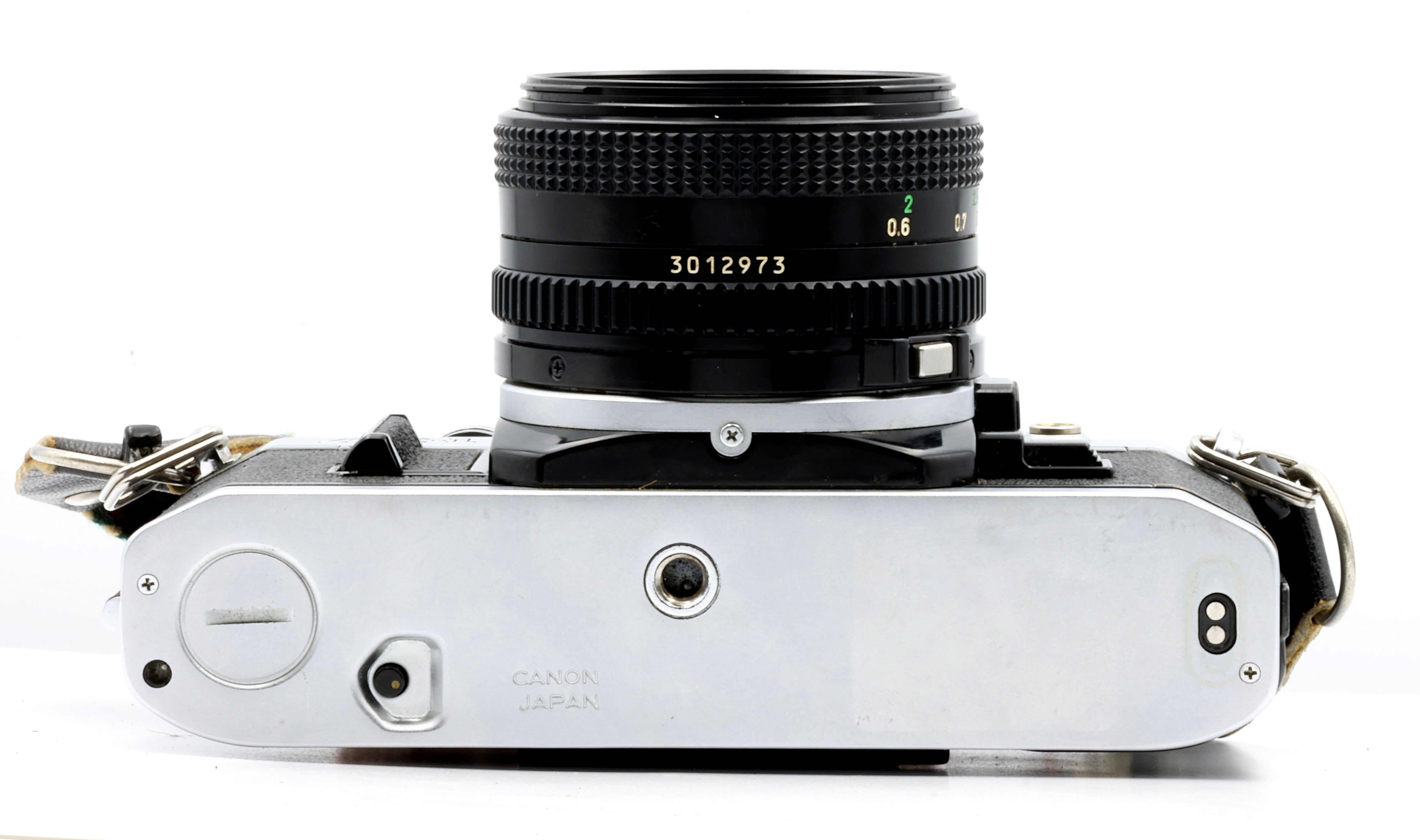 USED * Canon AE-1 35mm Film SLR with Canon FD 50mm 1.8 Lens at