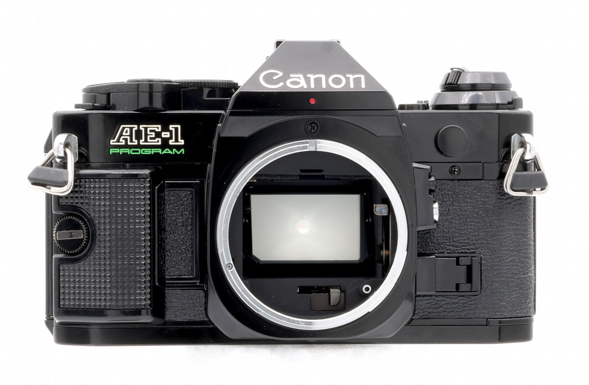 * USED * Canon AE-1 Program SLR Film Camera (Black)