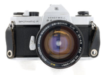 * USED *  Honeywell Pentax Spotmatic SP F SLR Film Camera with Soligor 28-80mm f/3.5-4.5 Lens