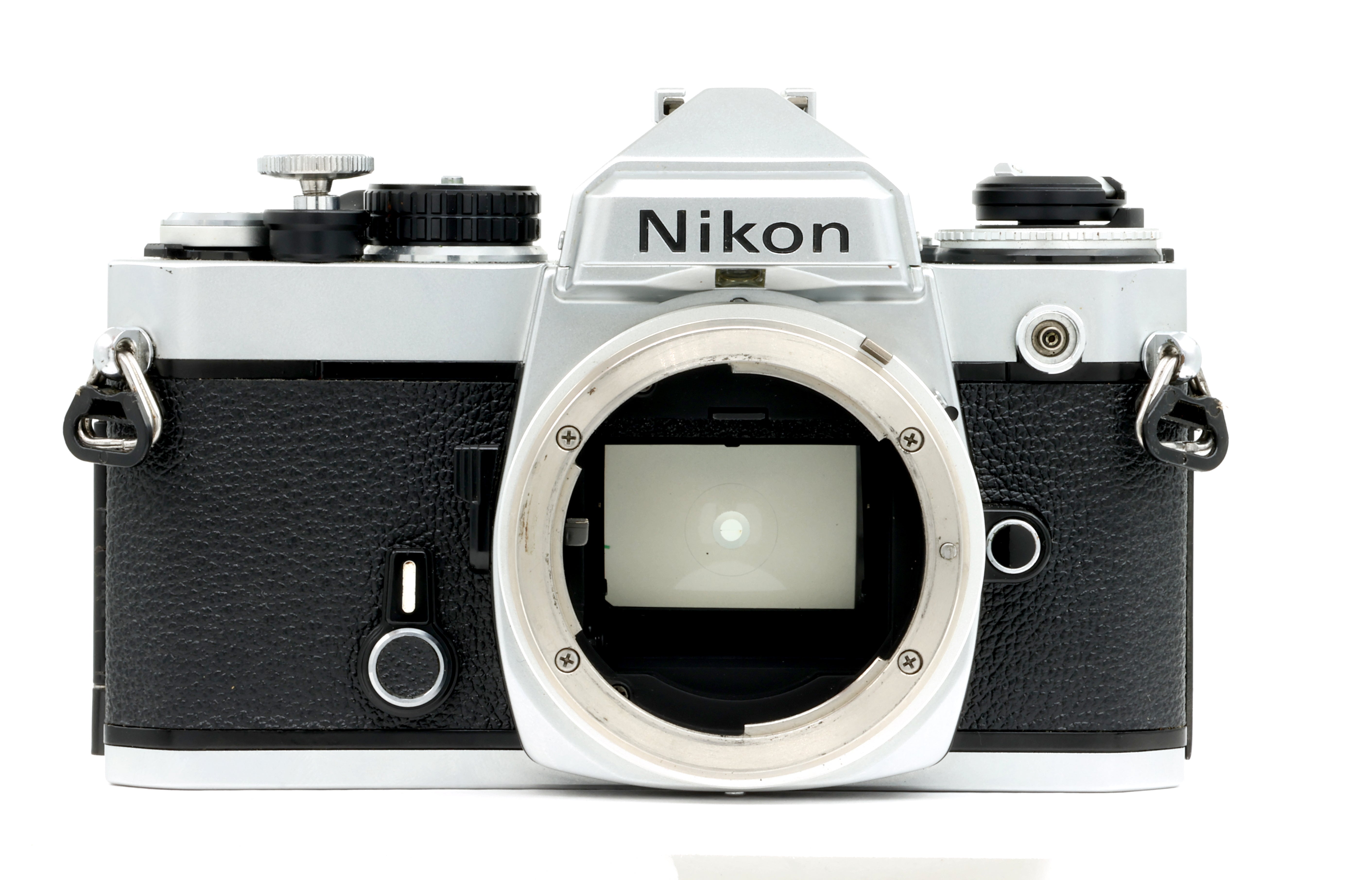 USED * Nikon FE 35mm SLR Film Camera with Nikkor 50mm f/2 Lens at