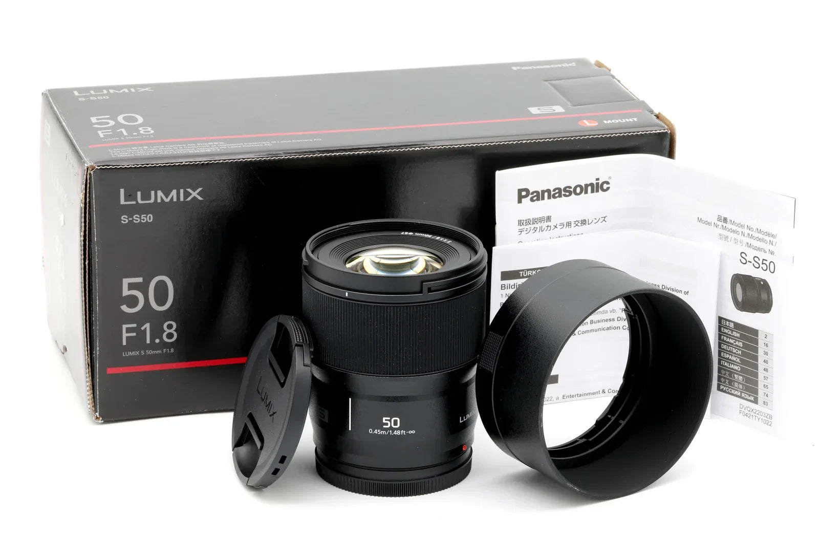 * OPEN BOX EXCELLENT * Panasonic Lumix S 50mm f/1.8 Lens (Leica L-Mount) at PROCAM | procam.com