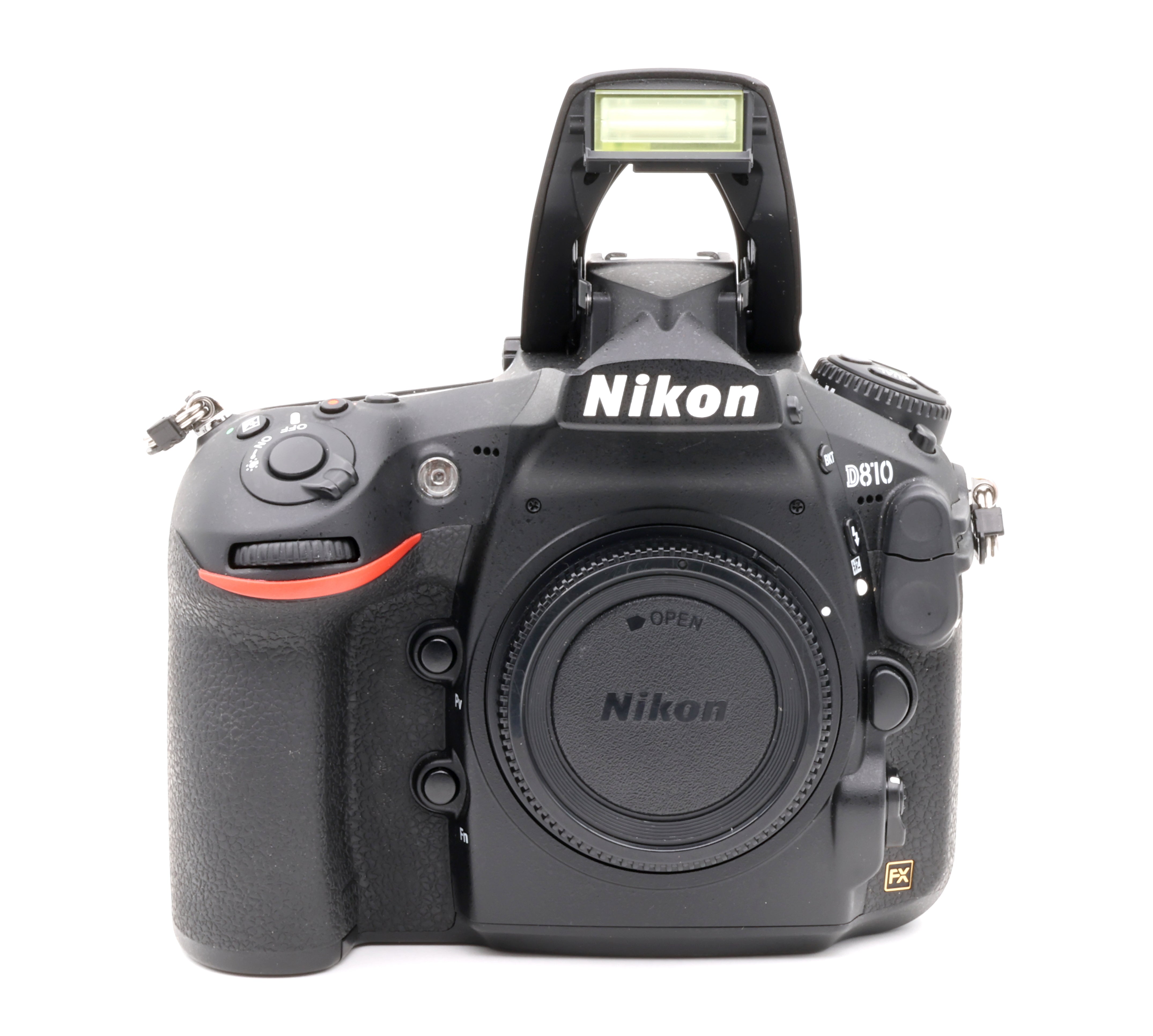USED * Nikon D810 Digital SLR Camera SHUTTER 35739 w/ Nikon MB-D12