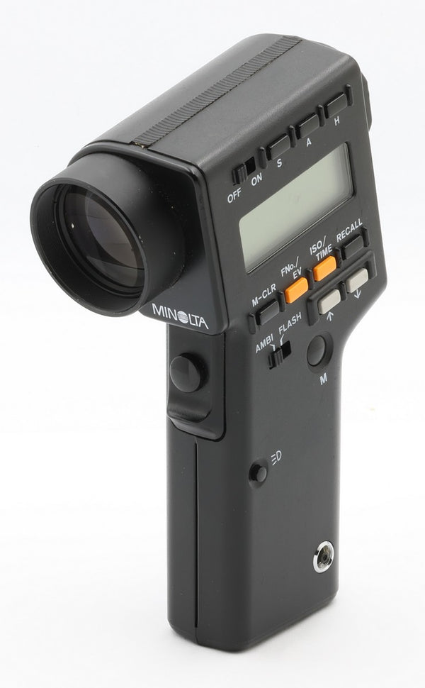 * USED * Minolta Spotmeter F Digital Spot Light Meter