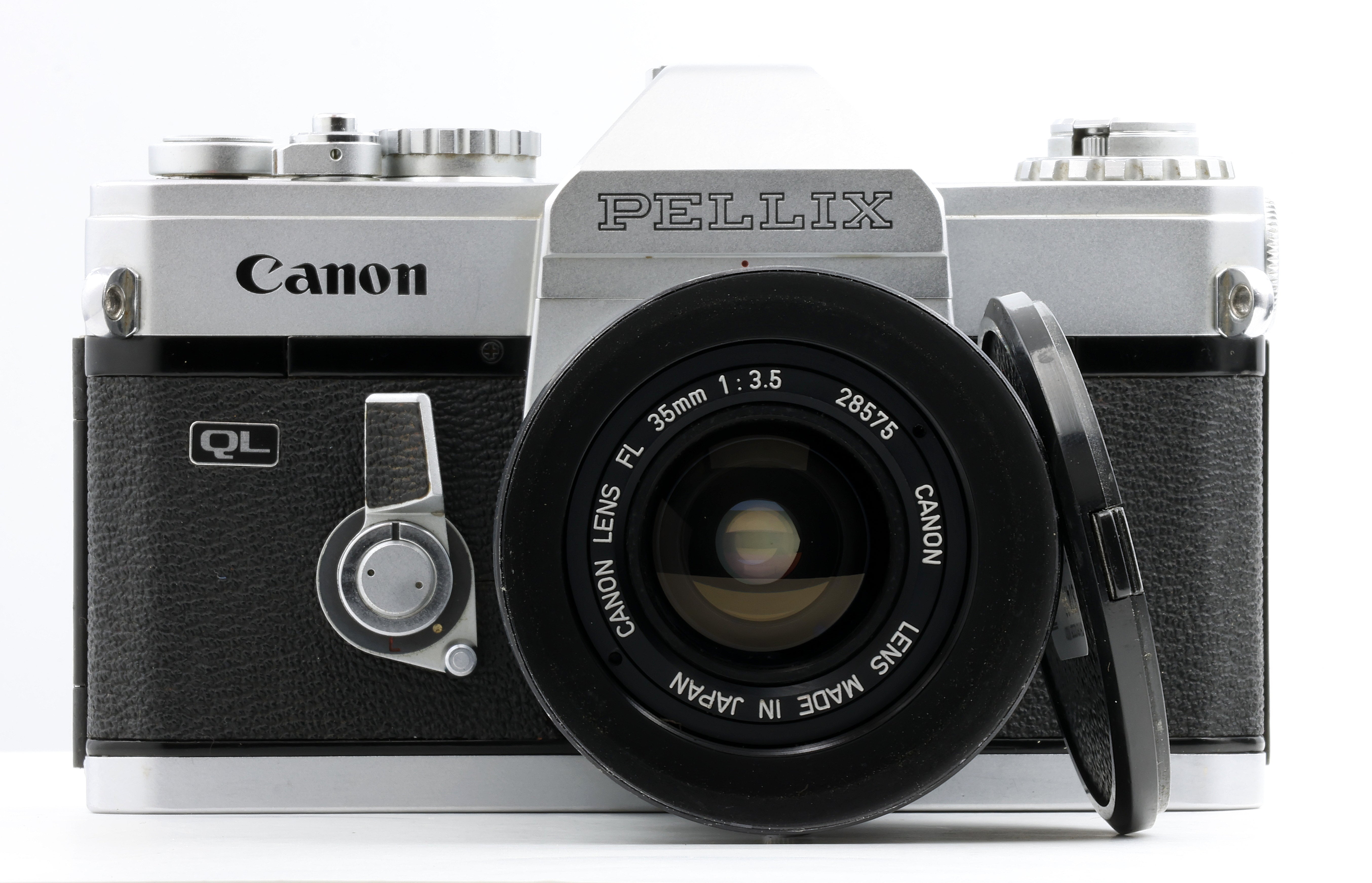 * USED * Canon Pellix QL Film Camera with Canon FL 35mm 3.5 Lens