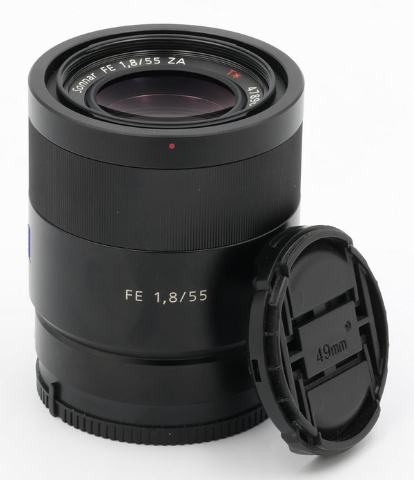 * USED * Sony Sonnar FE 55mm f/1.8 ZA Zeiss Lens