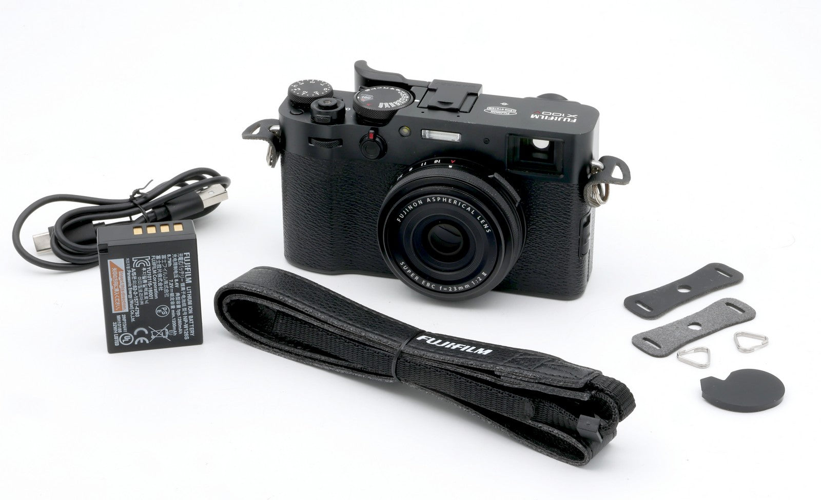 *USED* Fujifilm X100V Mirrorless Camera (Black) SHUTTER 1900