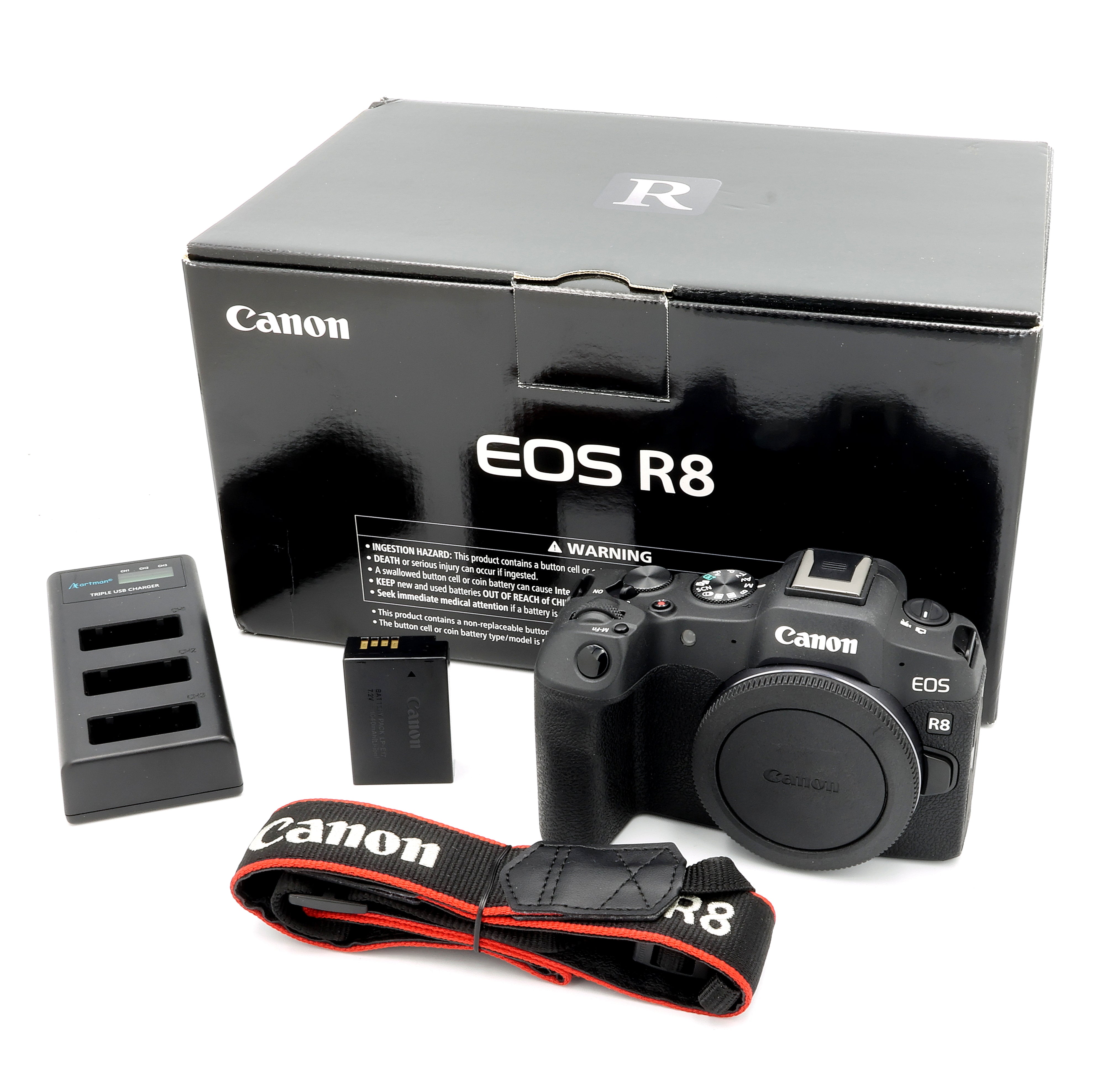 * USED * Canon R8 Mirrorless Camera (Body Only) SHUTTER ≤3000