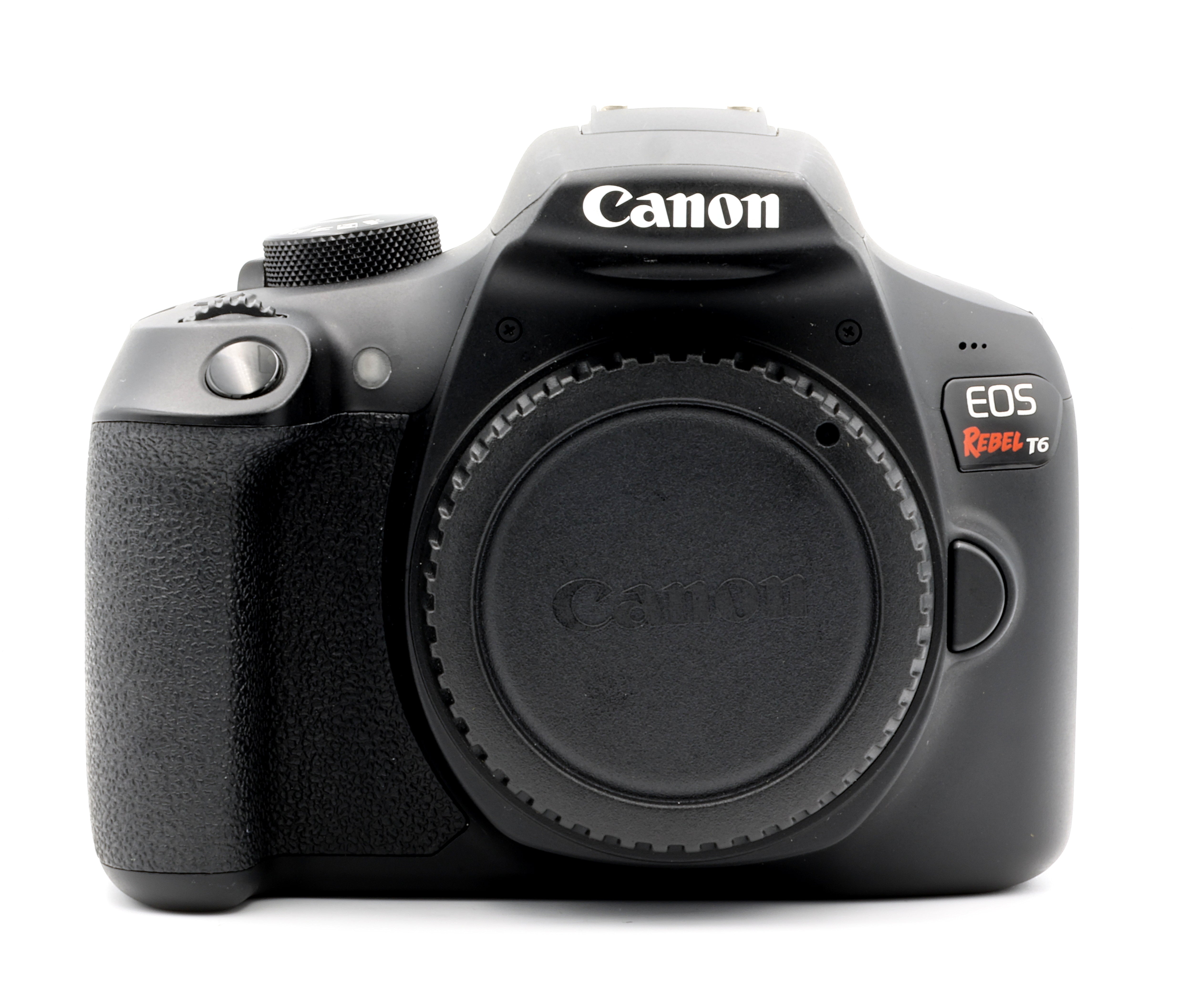 * USED * Canon T6 DSLR Camera SHUTTER 2056 with Canon EF-S 18-55mm f/3.5-5.6 IS II Lens