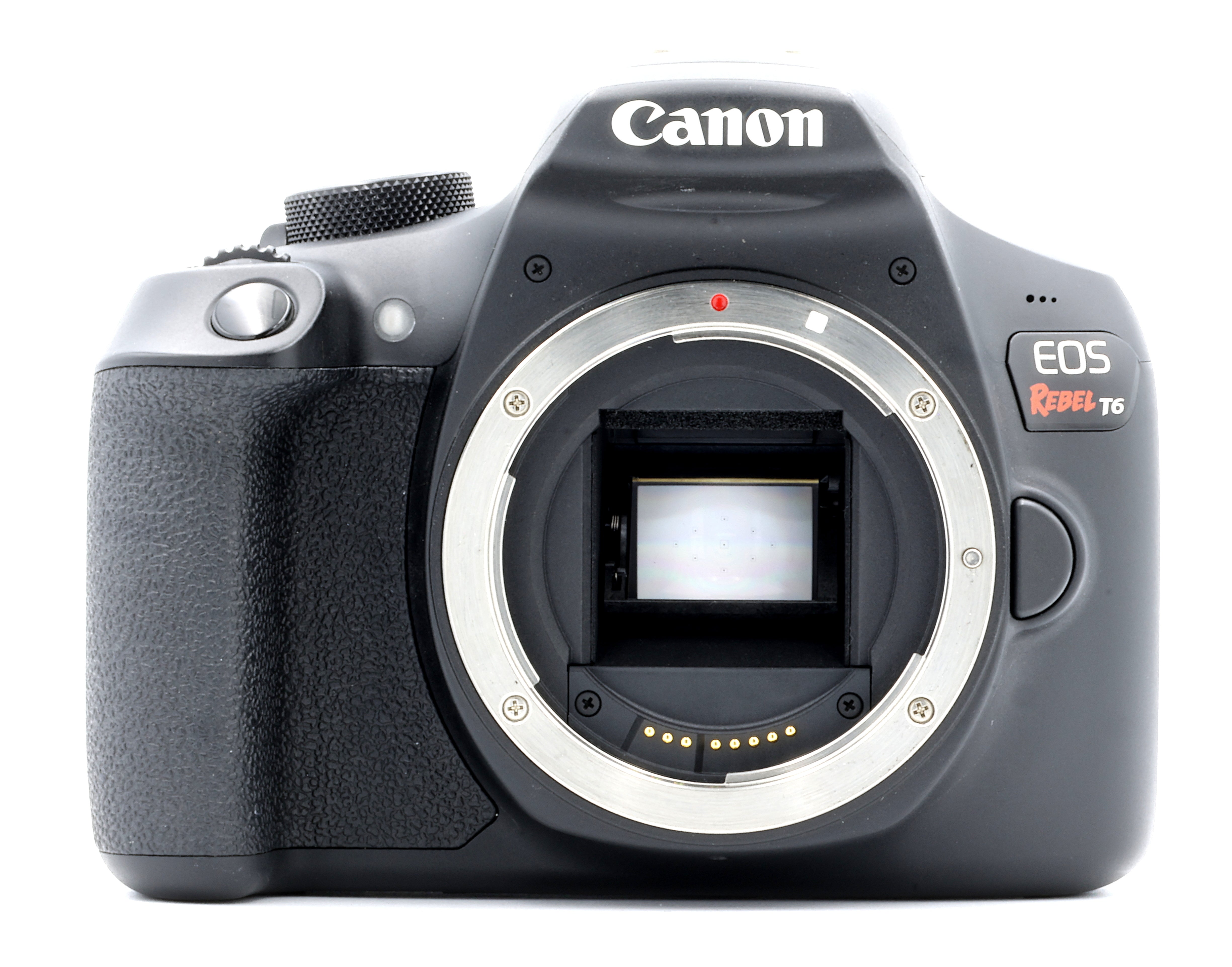 * USED * Canon T6 DSLR Camera SHUTTER 2056 with Canon EF-S 18-55mm f/3.5-5.6 IS II Lens