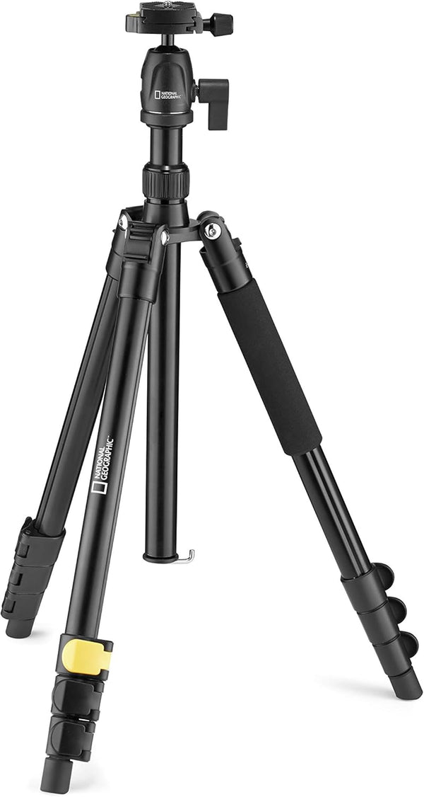 National Geographic 4-Section Travel Tripod Kit with Monopod