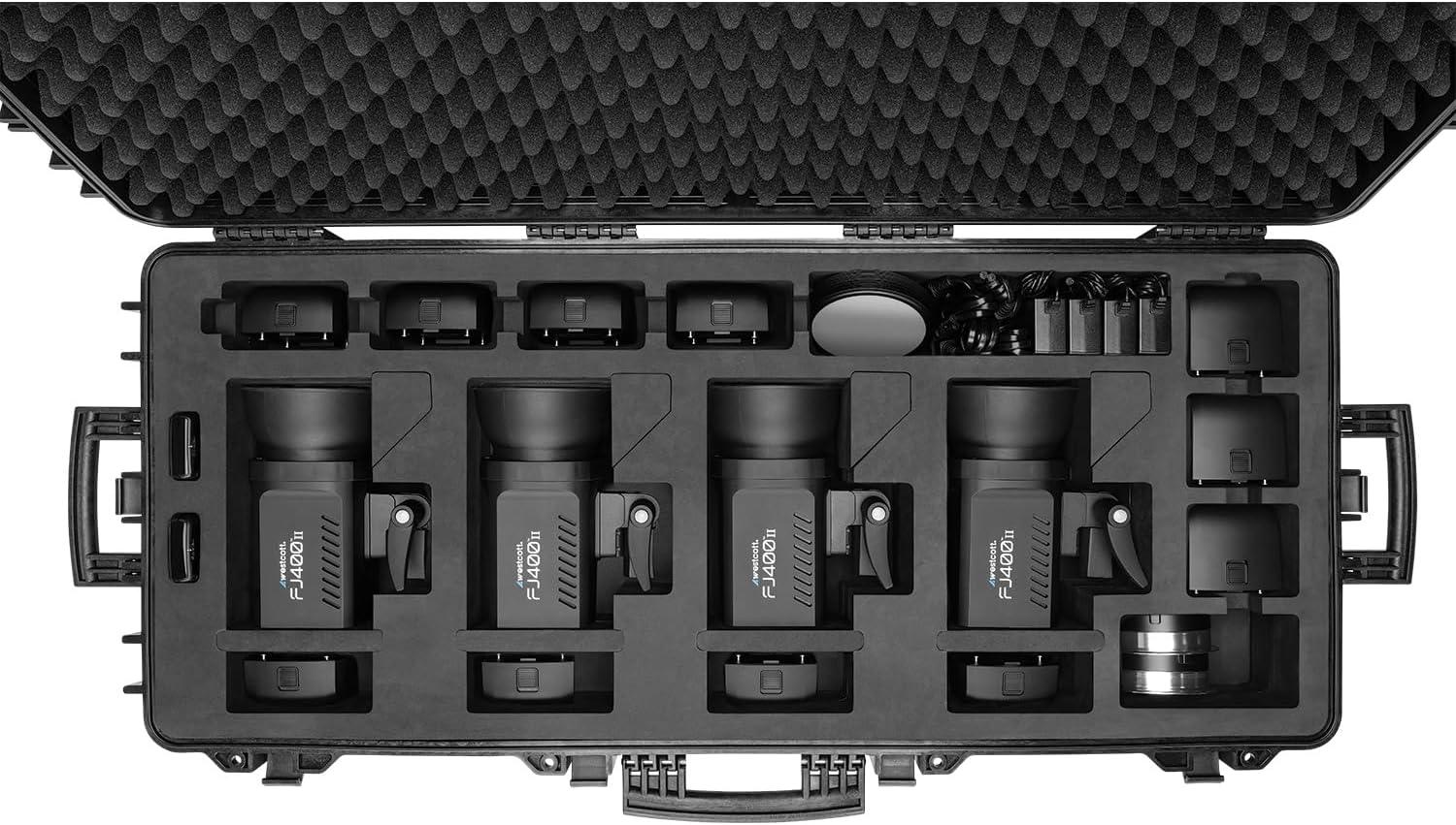 Westcott Rolling Hard Case for FJ400 & FJ800 (44x18" / 4-Strobe) at PROCAM | procam.com