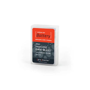 ProMaster DMW-BLK22 Li-ion Battery for Panasonic w/ USB-C Charging at PROCAM | procam.com