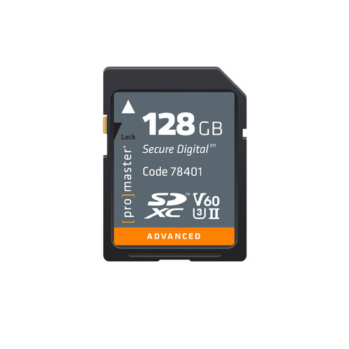 ProMaster SDXC Advanced UHS-II V60 Memory Card - 128GB