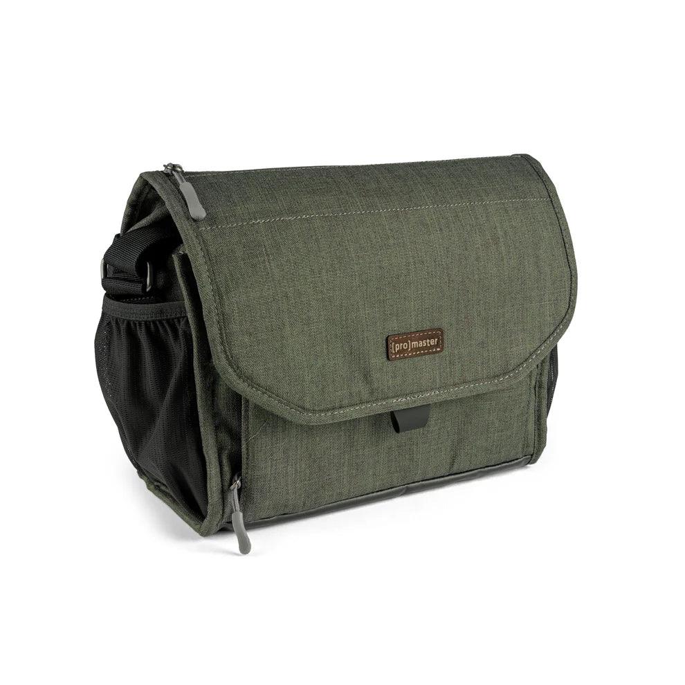 ProMaster Blue Ridge 2.0 Shoulder Bag - Large (5.8L Green) at PROCAM | procam.com