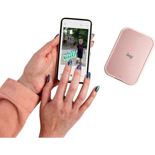 Canon IVY 2 Mini Photo Printer (Blush Pink) at PROCAM | procam.com
