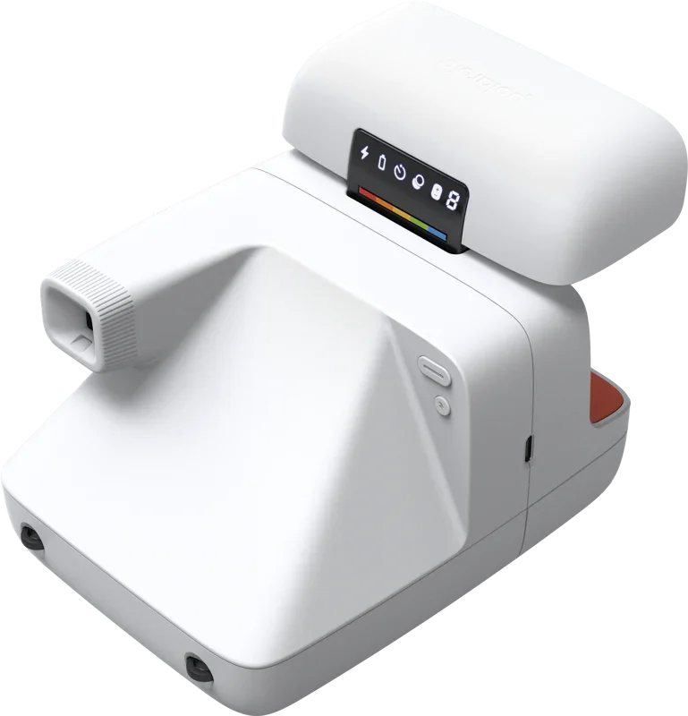 Polaroid Flip Instant Camera (White) + Color Film Bundle (8 Exposures) at PROCAM | procam.com